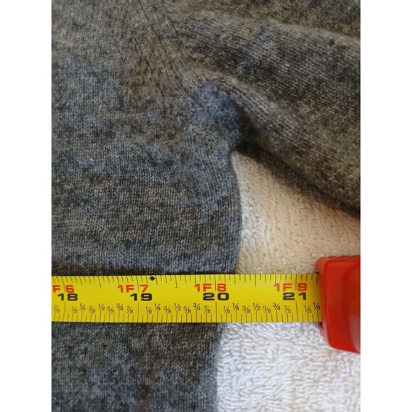 Maria Di Ripabianca Sweater Womens Cashmere Cardigan Gray V-neck Long Sleeve 10 - Picture 11 of 14